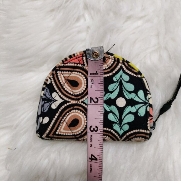 Vera Bradley Yellow Multicolor Floral Hipster Crossbody Bag And Coin Purse Set - Picture 11 of 11